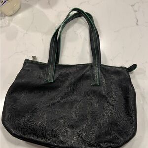Mario Hernandez Black Leather Bag
